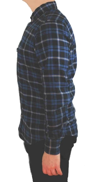 Image of Hobsbawm fitted shirt - Slade blue check