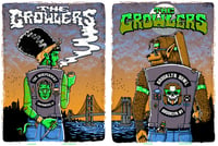 Image 2 of THE GROWLERS - SF & NY poster - Set & Uncut sheet