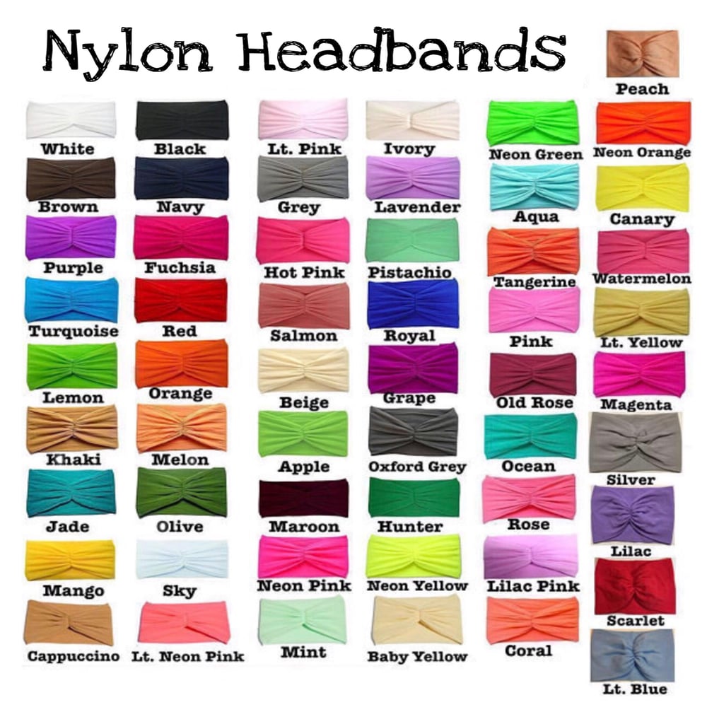 Image of Nylon headband