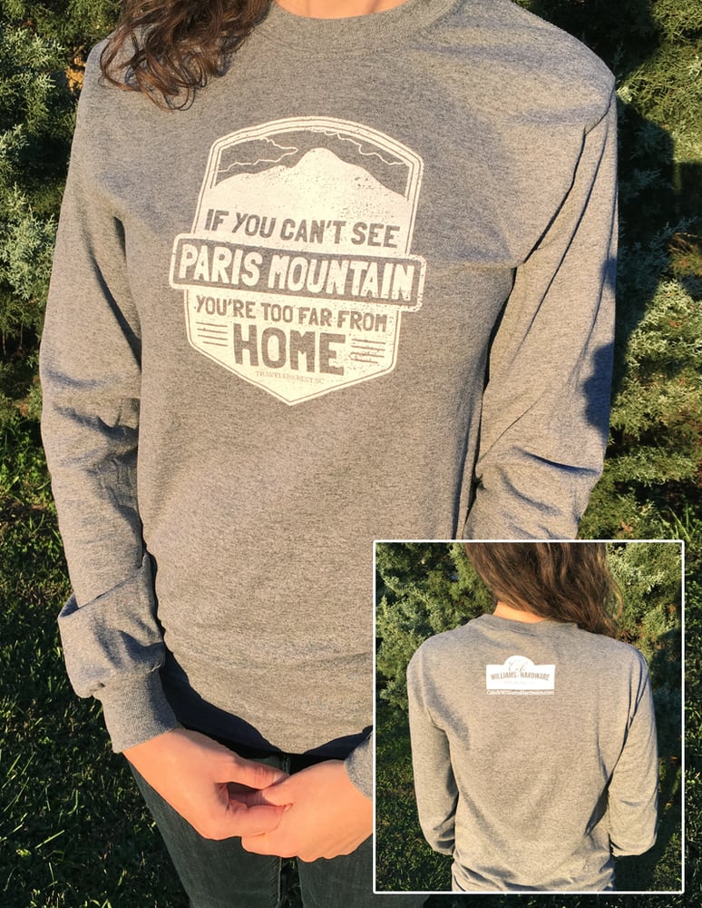 Image of If You Can't See Paris Mountain Comfy Tee - LONG SLEEVE