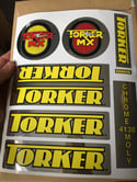 Torker MX Decal set