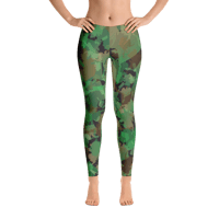 Image 1 of Alaska Pattern Leggings - Camo