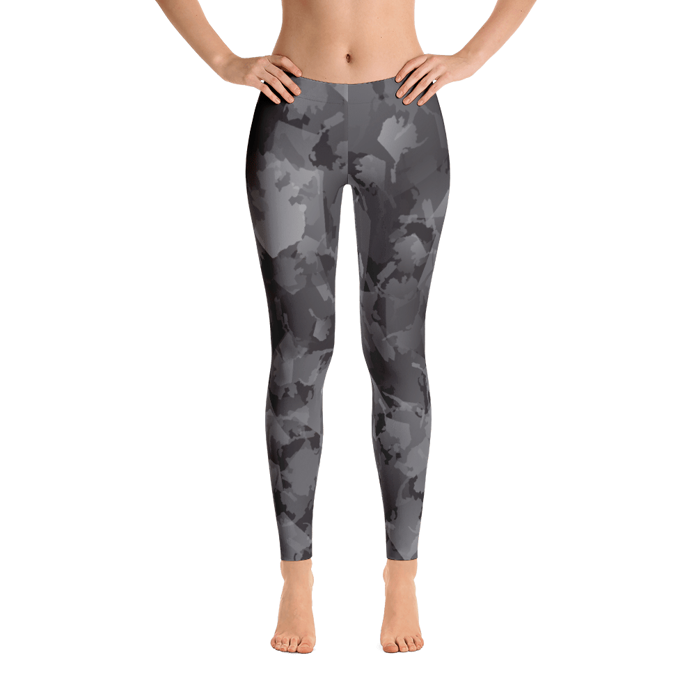 Image of Alaska Pattern Leggings - Night