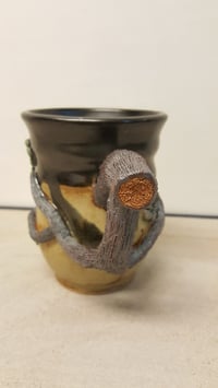 Image 1 of Tree Branch with Blue Flowers