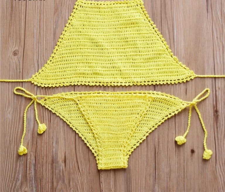 Knitted Bikini set