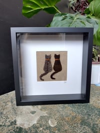 Image 1 of Fibre Art Cats 