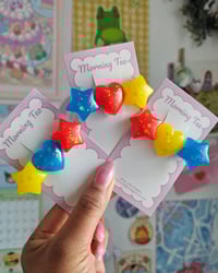 Image 3 of Heart to Stars Hair Clips