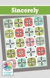 Sincerely Quilt Pattern - PAPER pattern