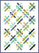 Image of Quartet quilt pattern - PAPER pattern