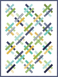 Image 5 of Quartet quilt pattern - PAPER pattern