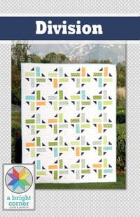 Image 1 of Division Quilt Pattern - PAPER pattern