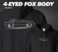 Image 2 of 4-Eyed Fox Body Notch T-Shirts Hoodies Banners