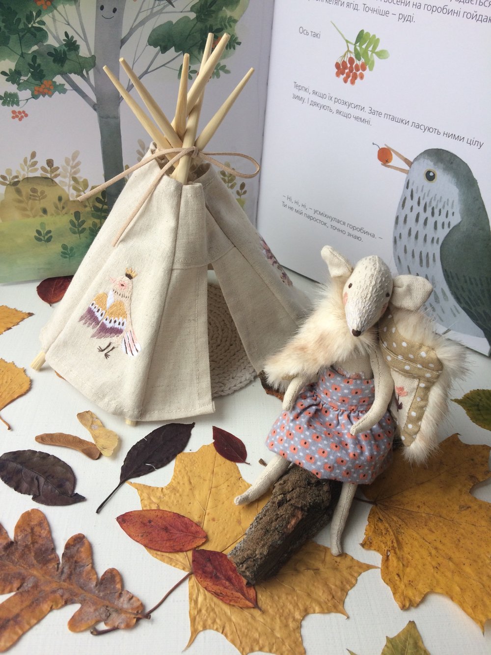 Image of Little mouse and her house