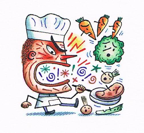 Image of Swearing Chef