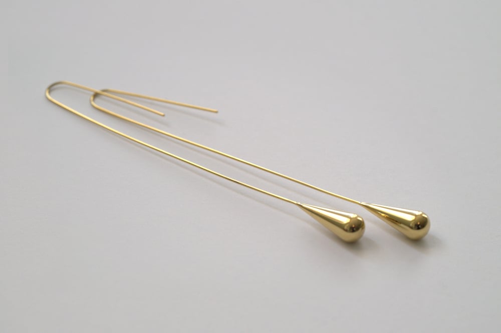 Image of Raindrop Long Earrings