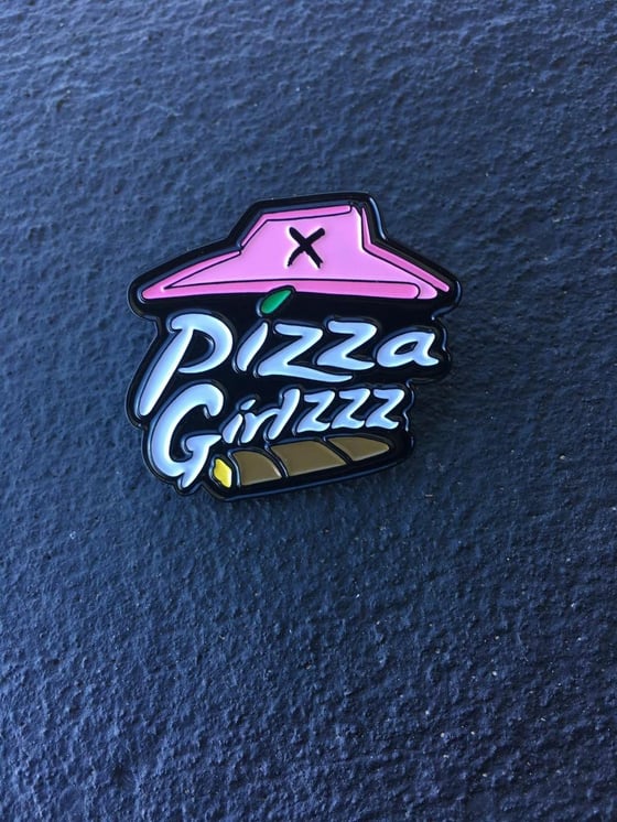 Image of PIZZAGIRLZZZ OFFICIAL SQUAD PIN