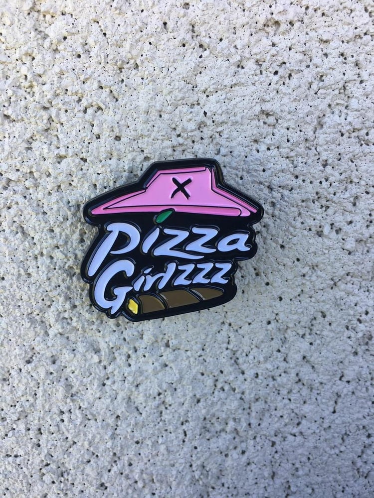 Image of PIZZAGIRLZZZ OFFICIAL SQUAD PIN