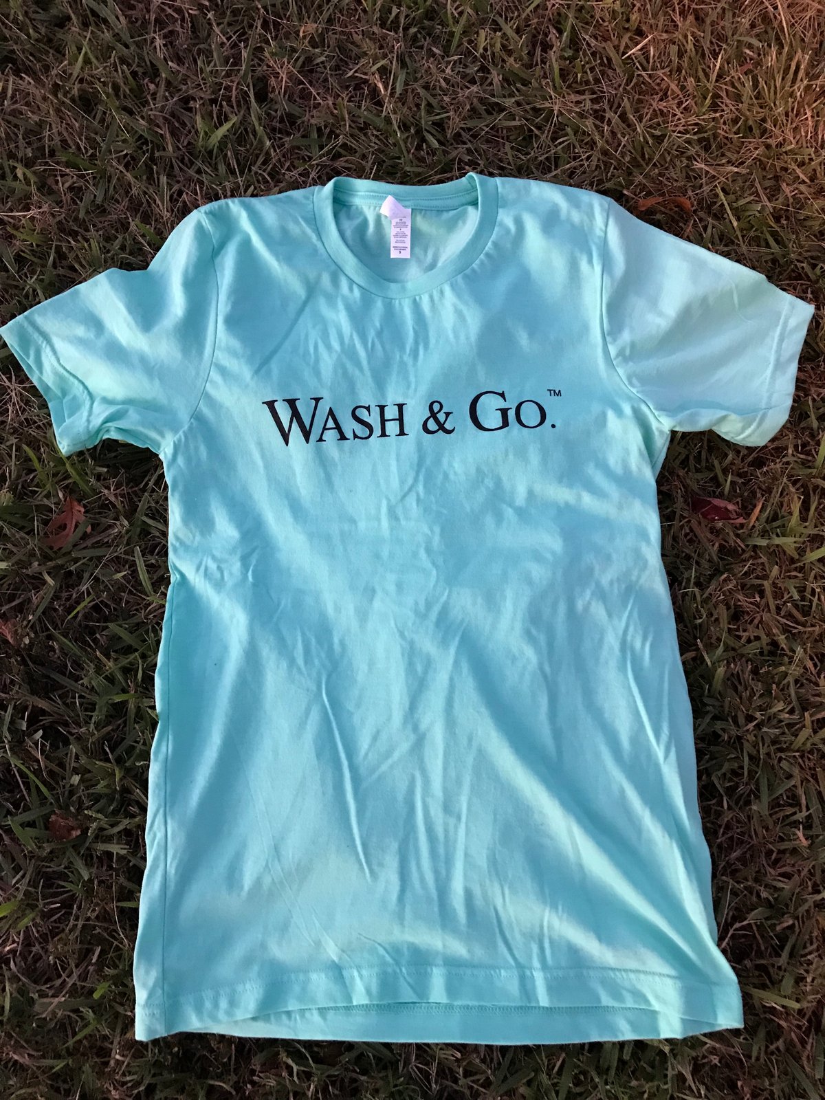 Image of Wash & Go. ™ “Chalky Mint” Tee