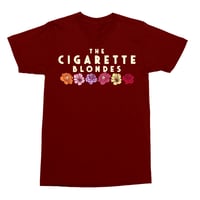 Flower T Shirt - Maroon