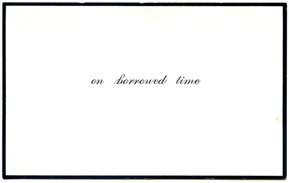 Image of On Borrowed Time