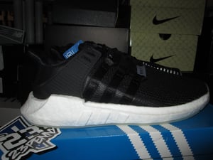 Image of adidas EQT Support 93/17 "Black/Gum"