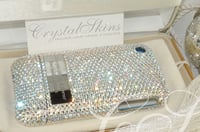 Image 1 of Crystal Shimmer Fully Covered Case with Personalised Engraved Plate