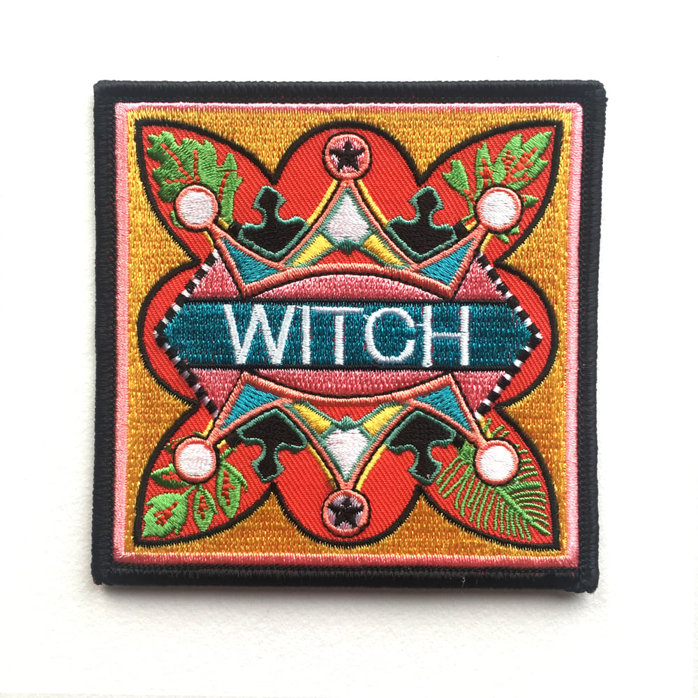Witch - Iron on Patch