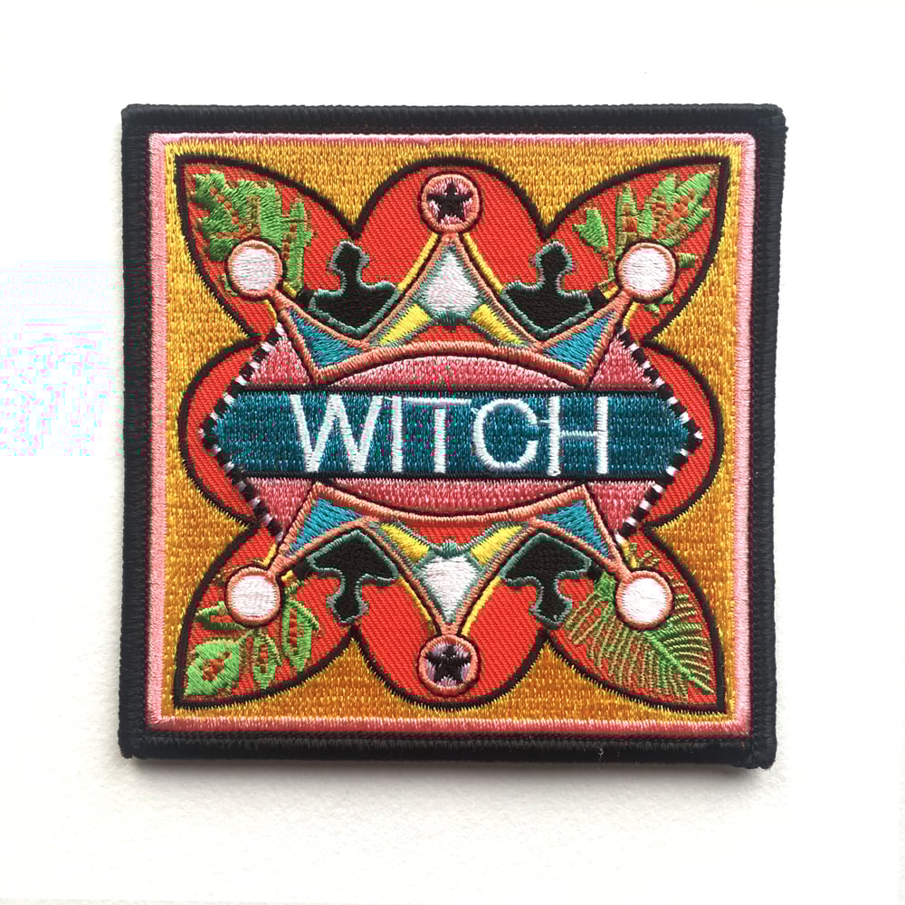 Witch - Embroidered patch