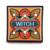 Image 2 of Witch - Embroidered patch