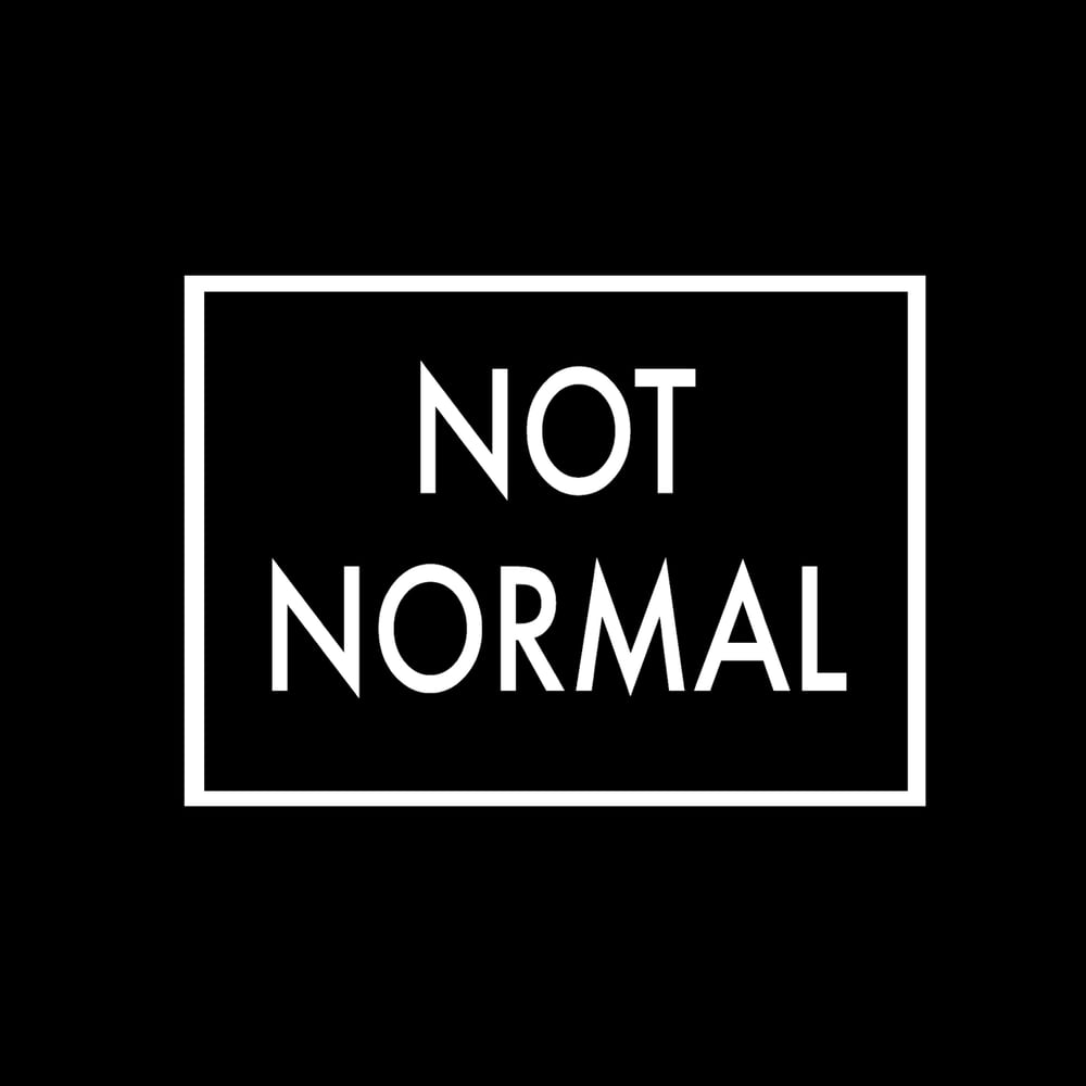 Image of NOT NORMAL ENAMEL PIN