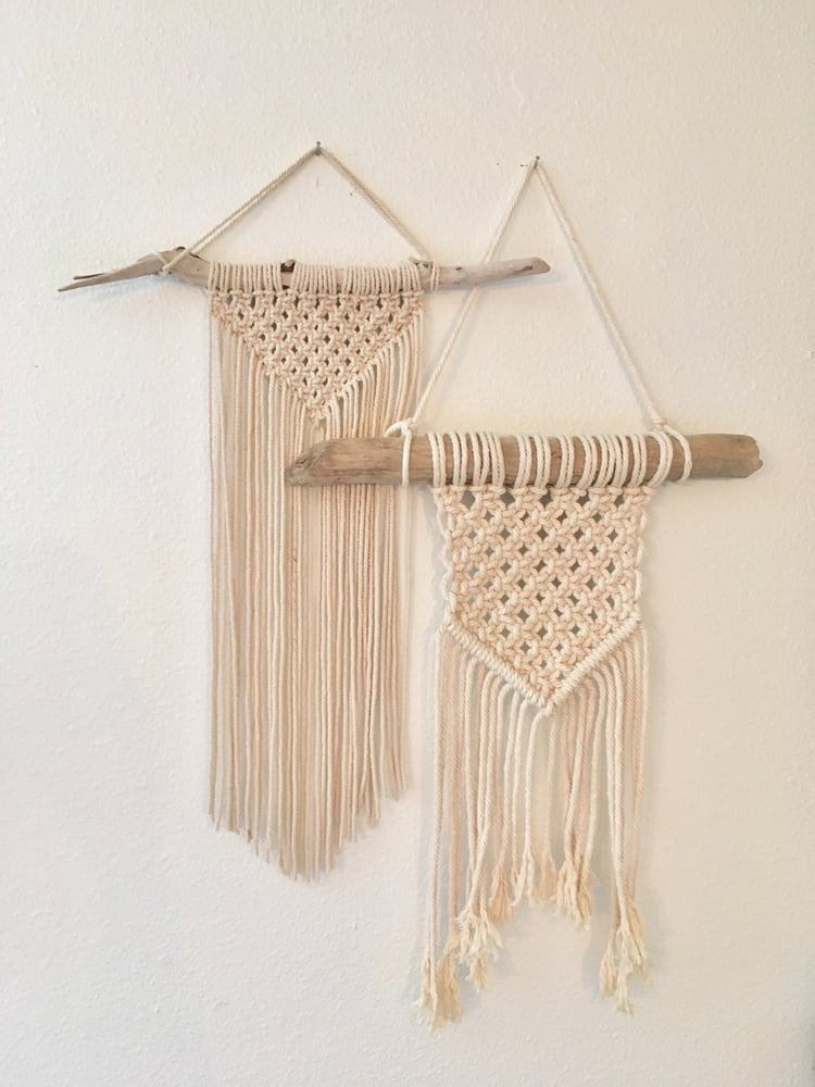 Image of Driftwood Macrame wall hanging