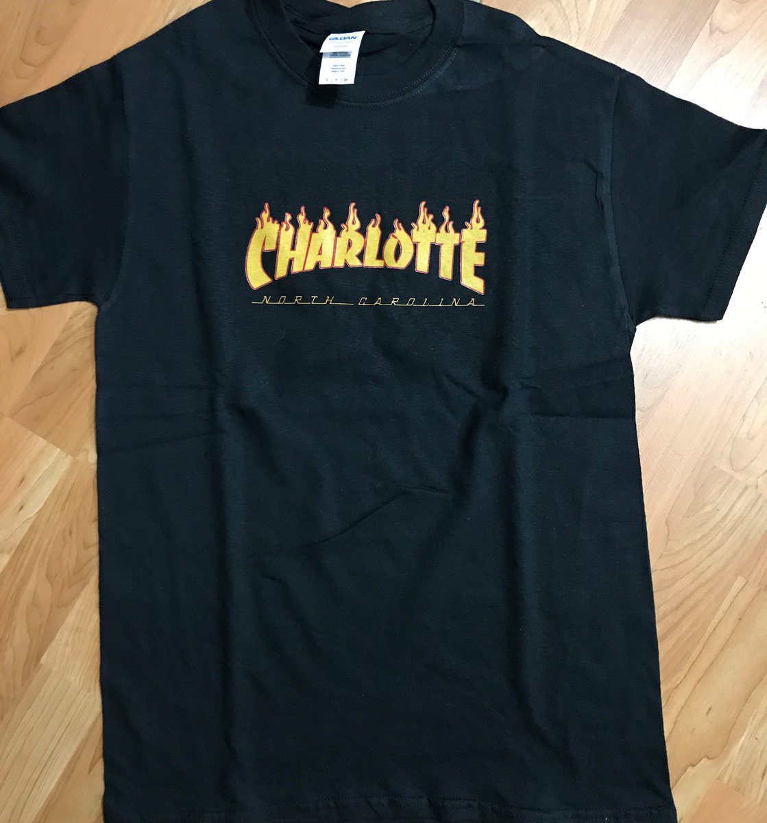 Charlotte Flame logo - Preorder (black) / Sneakers Over Everything