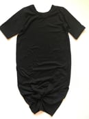 Image 2 of Women's Black Knot Knit Dress