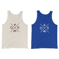 Image 4 of Travel Eat Discover Repeat | Tank Top