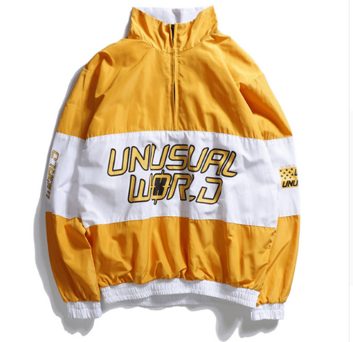 Image of Letter Print Couple Thin Pullover Jacket