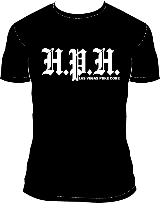 Image of CD Presale and Puke Core T Shirt