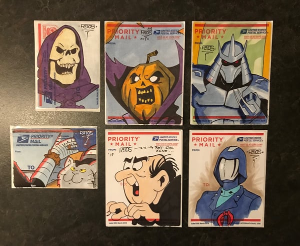 Image of Male Villain Sticker Pack