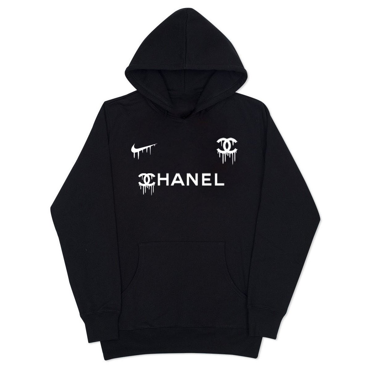 chanel x nike hoodie