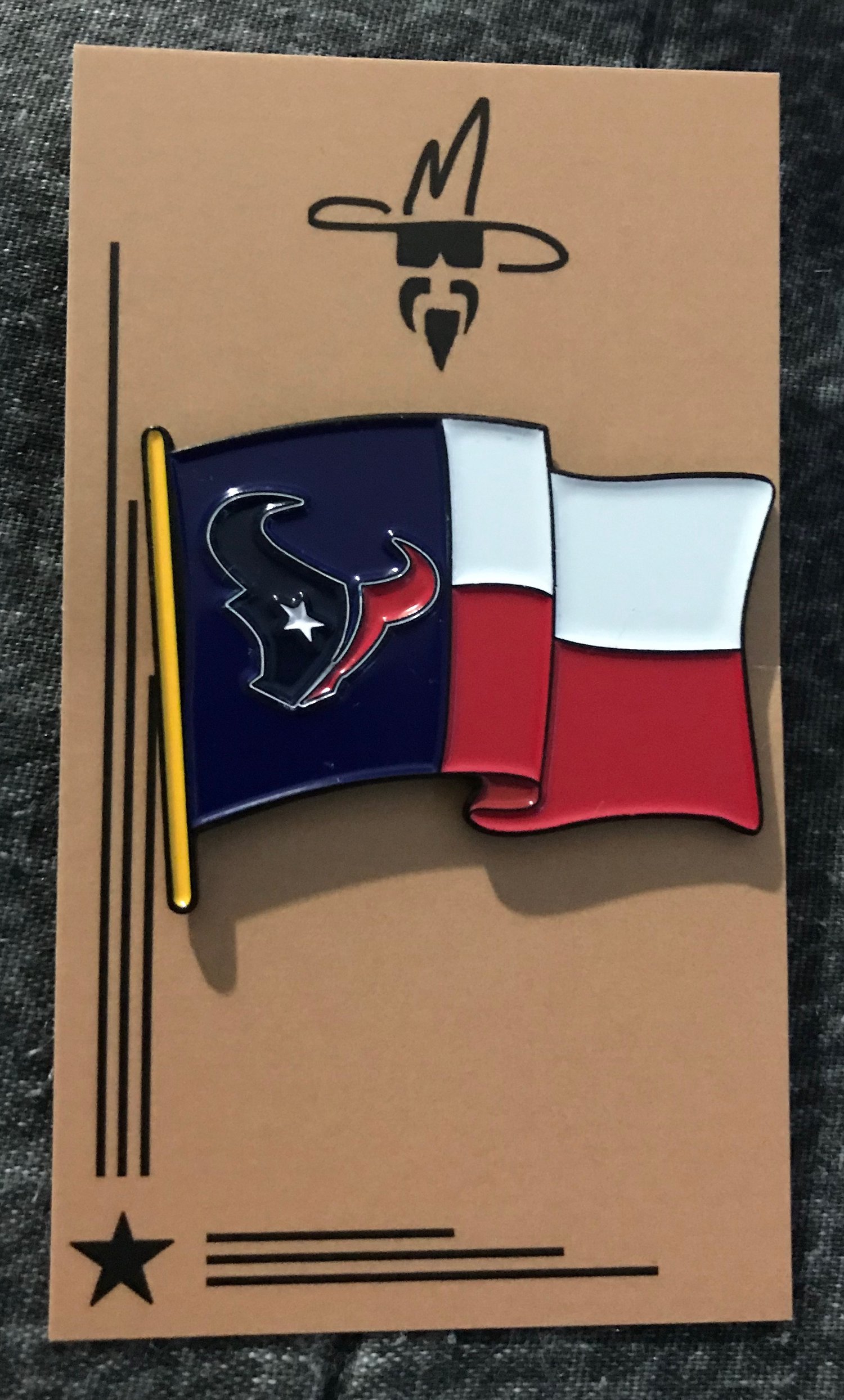 Image of Texans Forever Pin