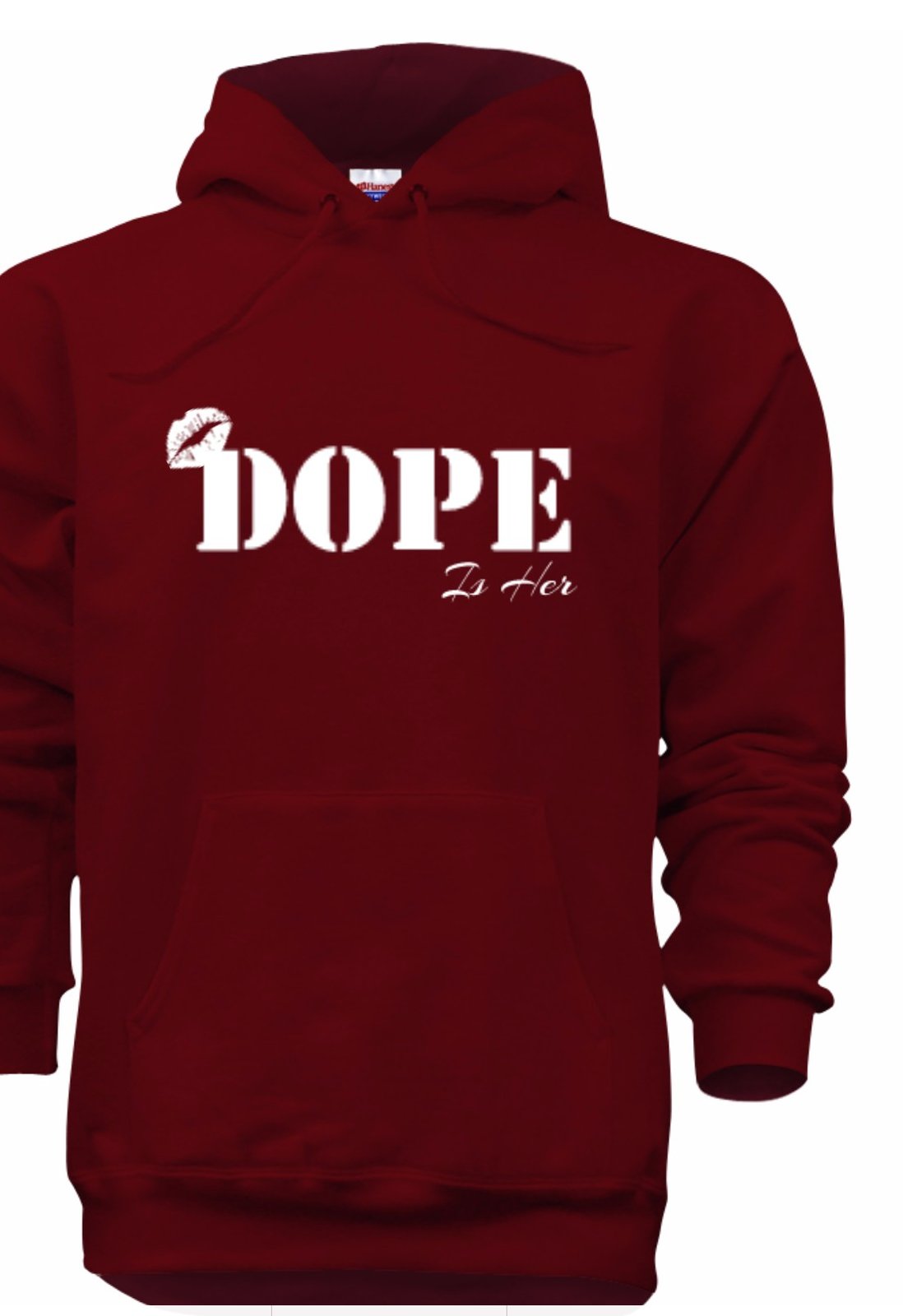 dope red hoodie