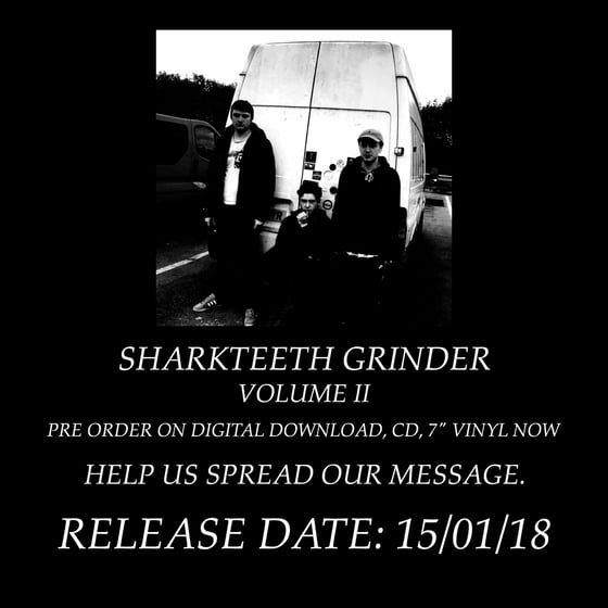 Image of PRE ORDER - SHARKTEETH GRINDER - VOLUME 2 - 7" VINYL