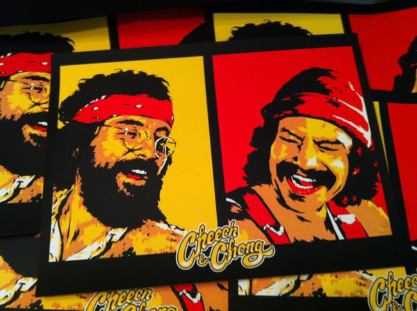 Image of Cheech & Chong - Official merch and tour poster