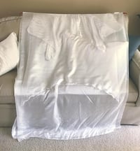 Image 3 of WHITE "Total Surrender"- Extravagant Worship Flags