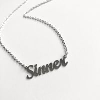 Image 3 of CUSTOM CURSIVE NAMEPLATE