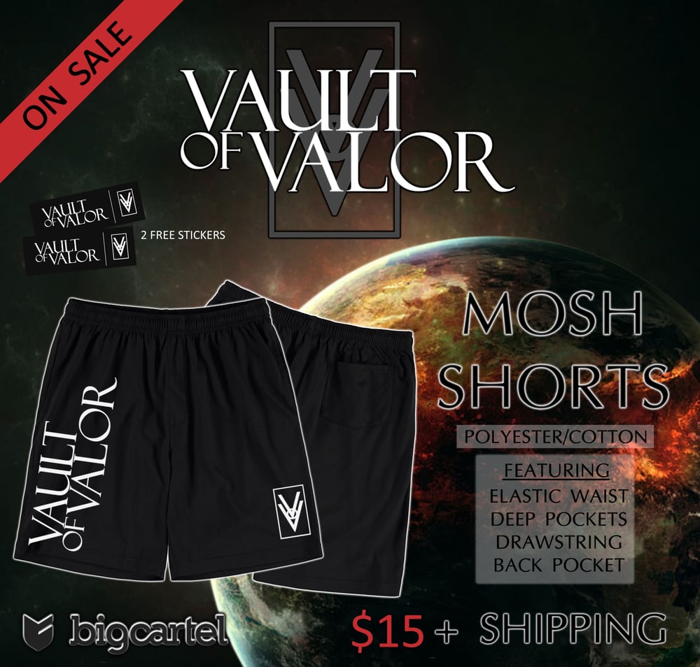 Image of Vault of Valor - Mosh Shorts
