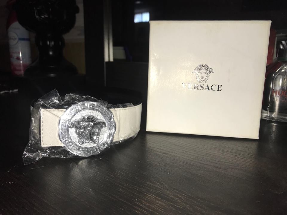 Image of Versace Medusa Head Belt