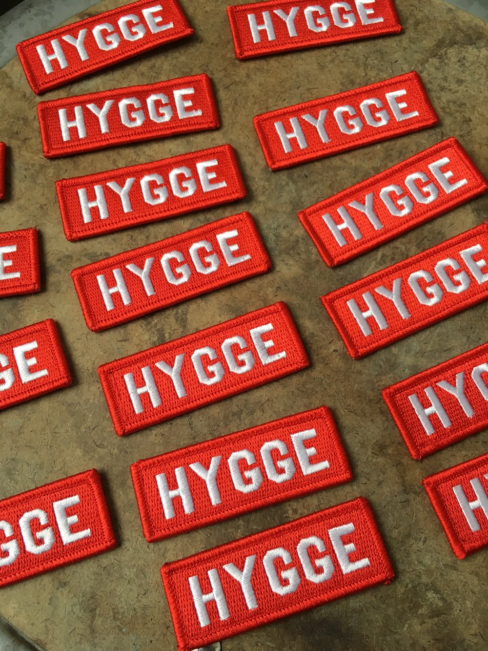 Hygge- Iron on Patch