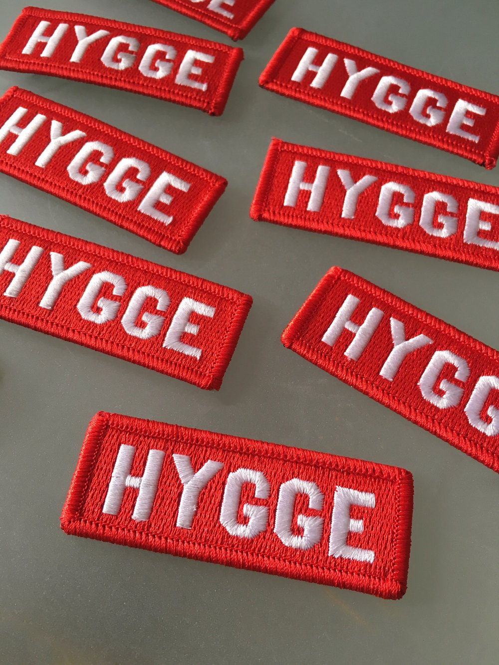Hygge- Iron on Patch