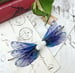 Image of A pair of Pretty faerie wing hair adornments