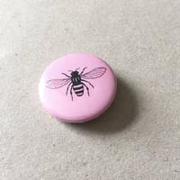 Image 3 of Manchester Worker Bee Button Badge